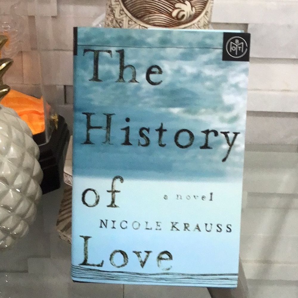 📚The History of Love by Nicole Kraus Hardcover Book of the Month 
Historical